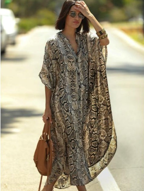 Chiffon Summer beach dress / Plus size also – Lailah's Loft